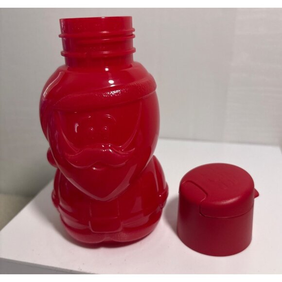 Tupperware Mini Eco Water Bottle 12oz SANTA RED - Picture 5 of 6